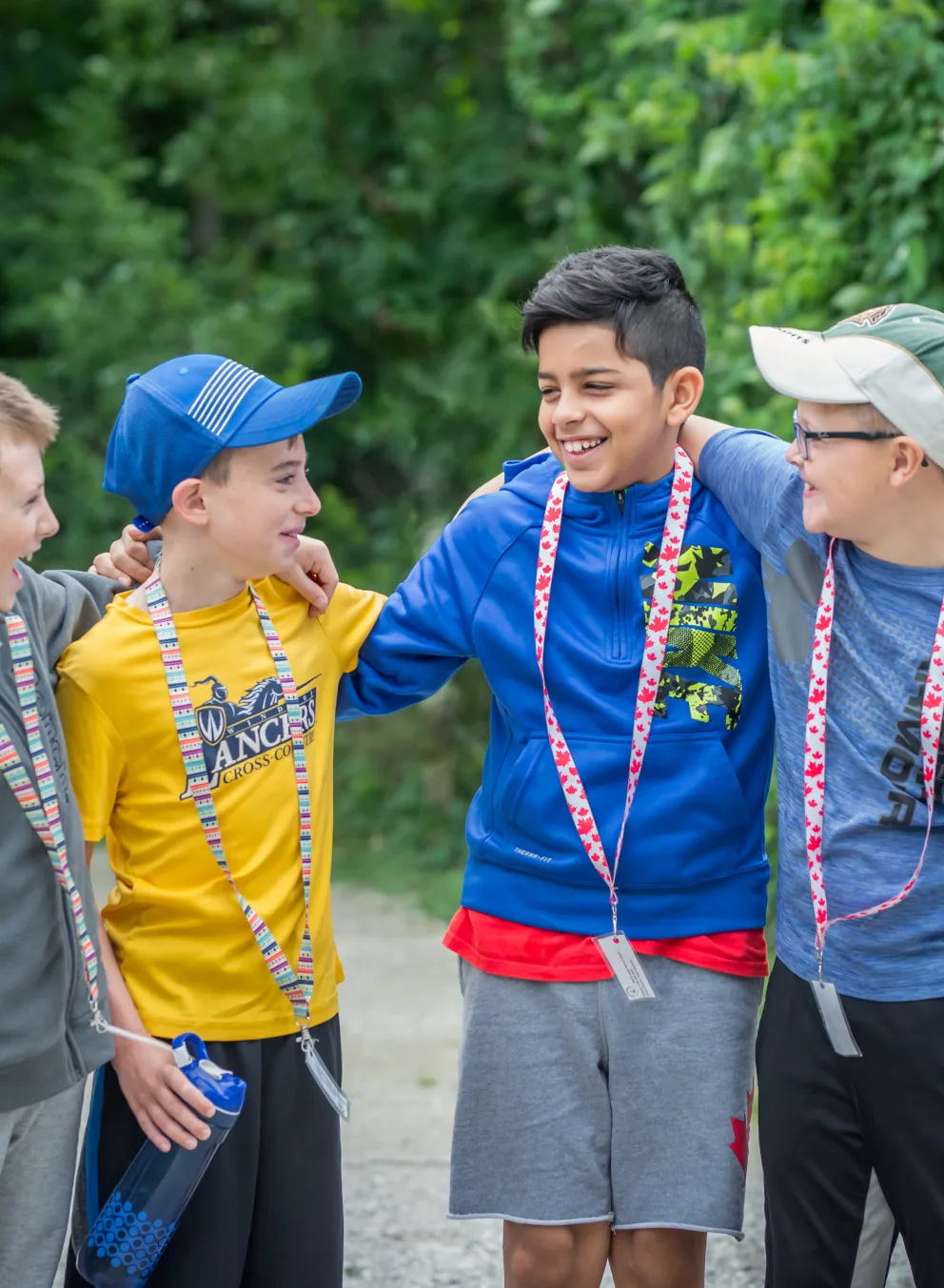 Boys at YMCA Camp Henry