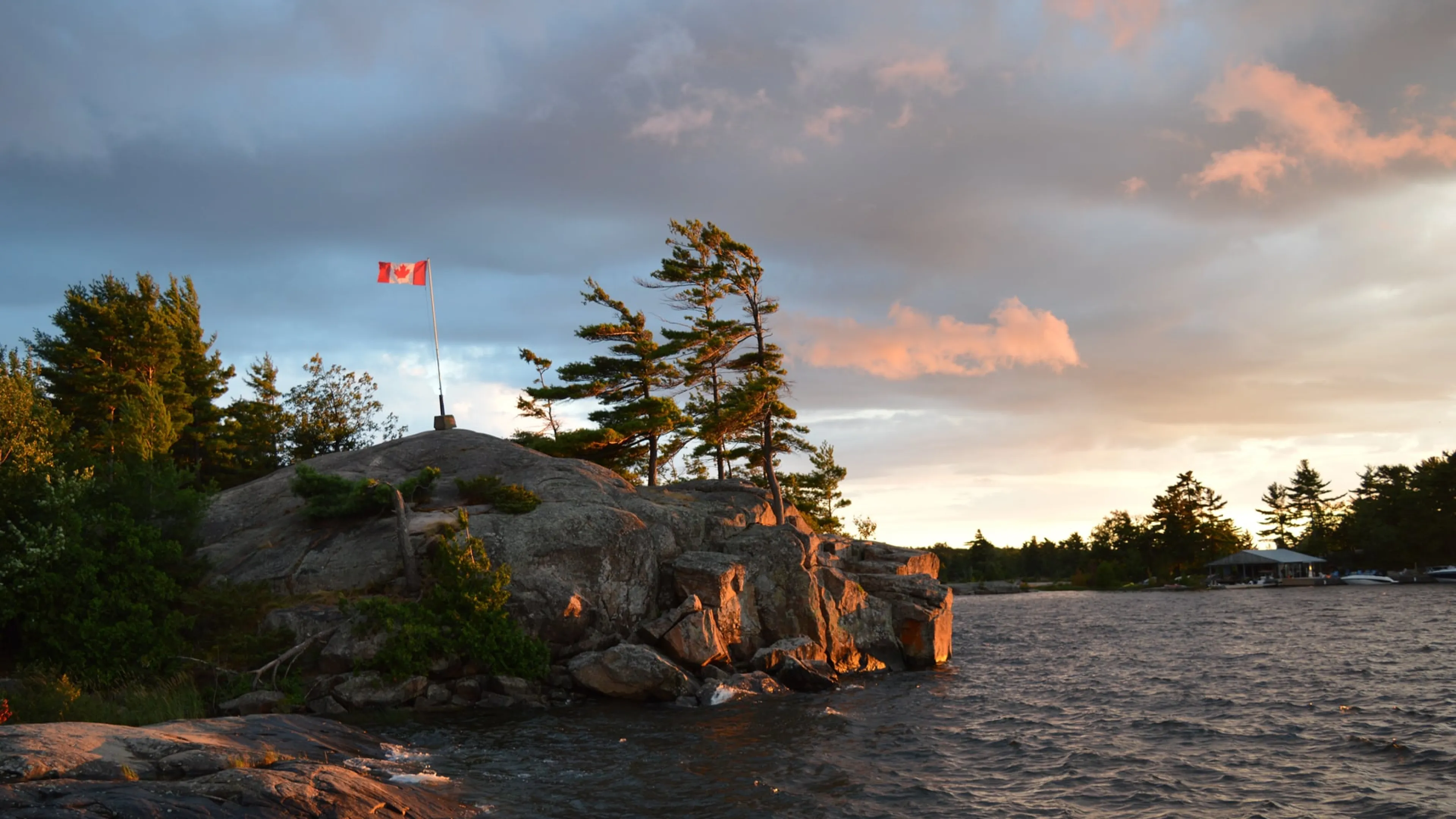 Canadian flag at CQE